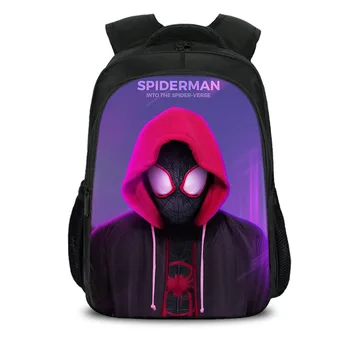 

Marvel SpiderMan Cartoon Cross-Border Backpack Parallel World Cartoon Student Backpack Children's School Bag