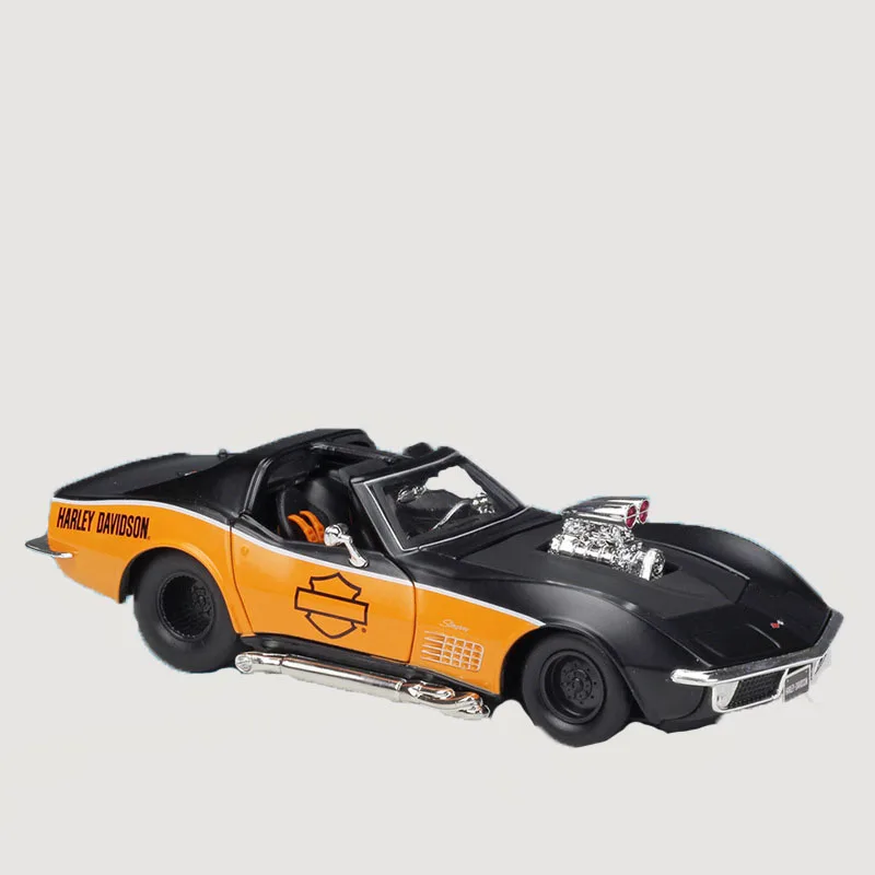 1/24 масштаб 1967 Ford Mustang GT Модель автомобиля из сплава литая игрушка детский подарок коллекция Крытый дисплей - Цвет: B