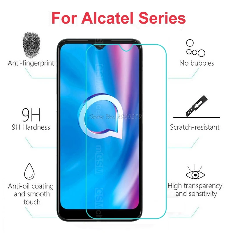 Alcatel 1B 1S 1SE 1V 3L 3X 2020 защитная пленка из закаленного стекла Взрывозащищенная защита