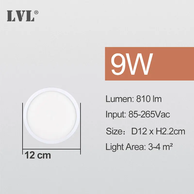 recessed ceiling LED Ceiling Light 6W 9W 13W 18W 24W Modern Surface Ceiling Lamp AC85-265V For Kitchen Bedroom Bathroom Lamps semi flush ceiling lights Ceiling Lights