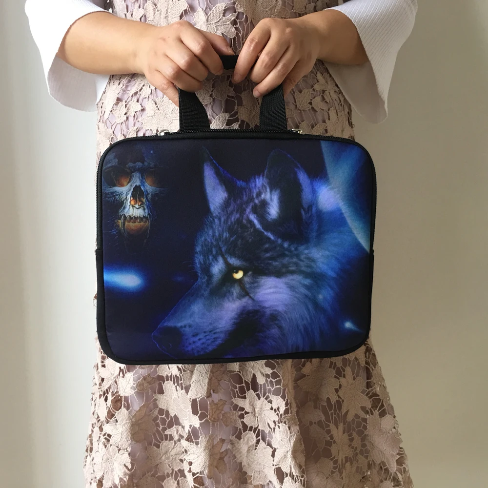 Животные ноутбук 13 &quot13 3&quot Молния внутренний чехол сумка для Dell XPS ультрабук TOSHIBA