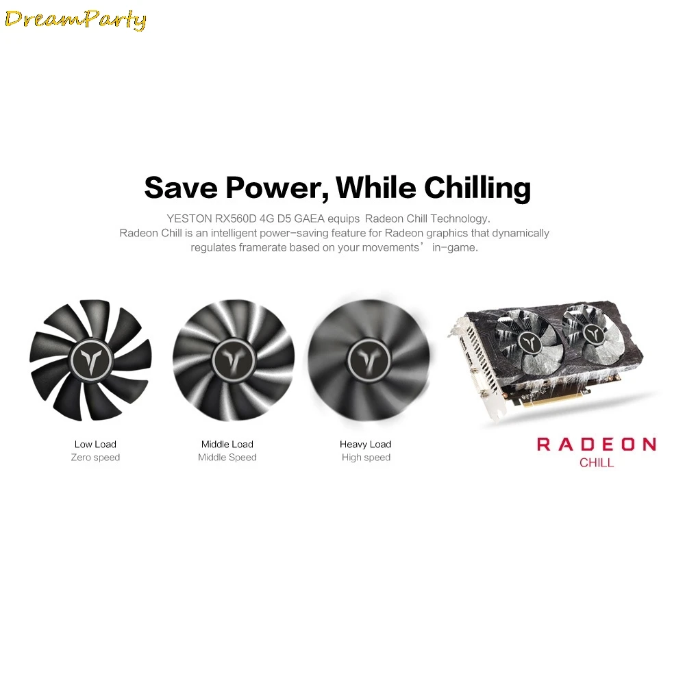  Rx560D 4Gb Gddr5 Pci Express 3.0 Directx12 Video Gaming Graphics Card External Graphics Card 128bit