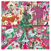 POBING Manual Hand Rolled Twill Silk Scarf Women Animals Kingdom Square Scarves Echarpes Foulards Femme Wrap Bandana Hijab 90CM 5