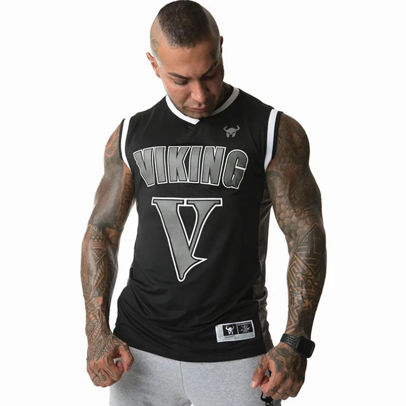 

Summer mesh clothing Mens Tank Tops Stringer Bodybuilding Fitness absorb sweat breathe freely Men Tanks Clothes sleeveless vest