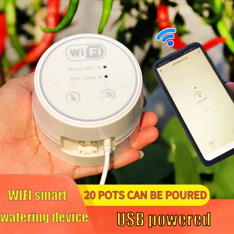 Smart Watering System/Garden Plant Automatic Drip Irrigation Wifi Control Pump 