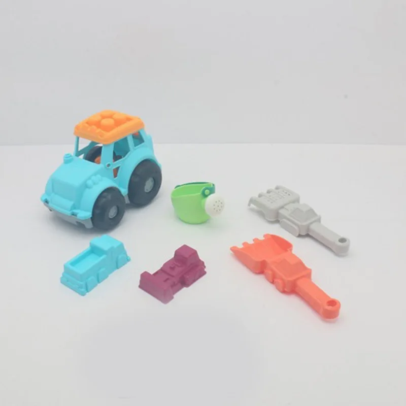 

Children Beach Toy Suit Baby Play Sand Dredging Kids Cassia Seed Dune Buggy Bucket Sand Filter Spatula