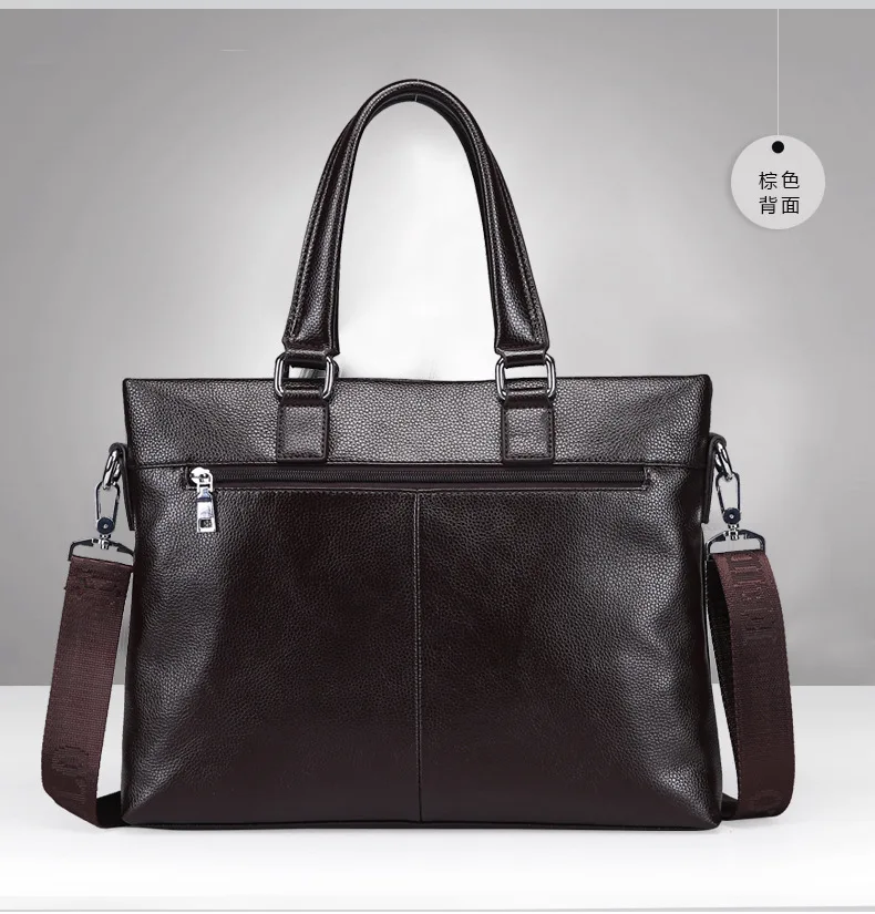 

2018 Spring Summer New Style Horizontal And Vertical-Portable Briefcase Casual Shoulder Bag Korean-style Oblique Fashion Man Com