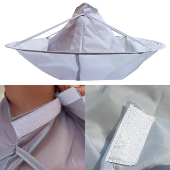 Günstig Haar Zubehör 1pc Haar Warp DIY Haar Schneiden Mantel Regenschirm Cape Salon Barber Hause Friseur Cape Abdeckung Tuch 19 Jan08