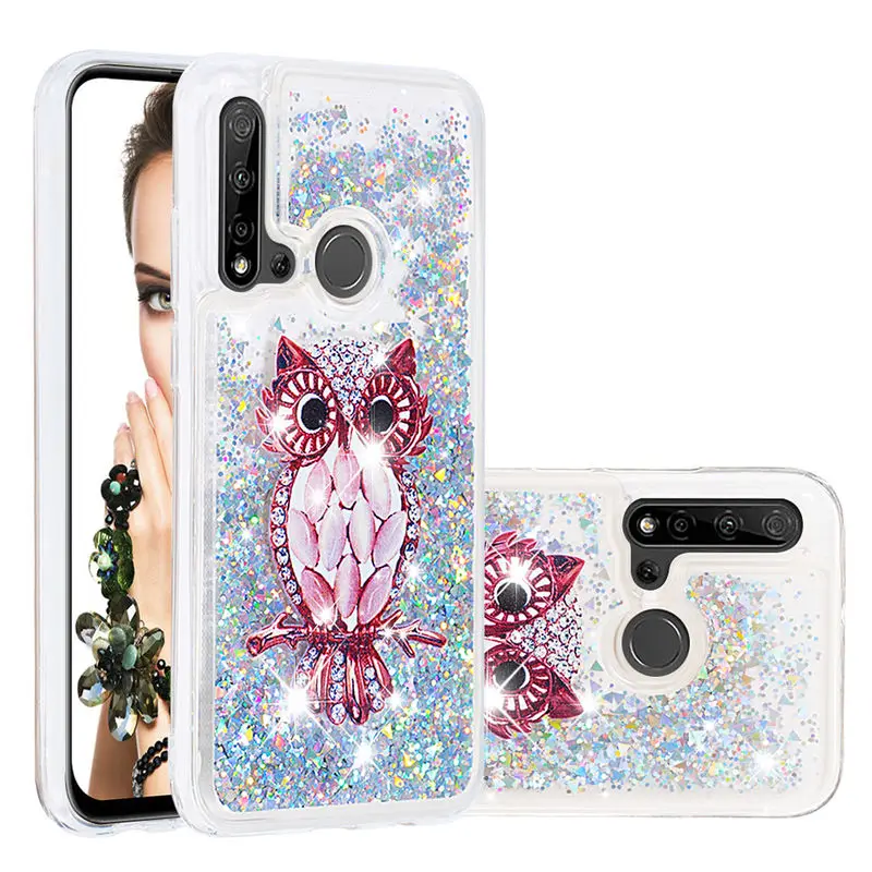 

TPU Silicon Cover For Huawei P20 Lite 2019 Quicksand Phone Case For Huawei P 20 Lite 2019 Nova 5i Luxury Fashion Shockproof Case