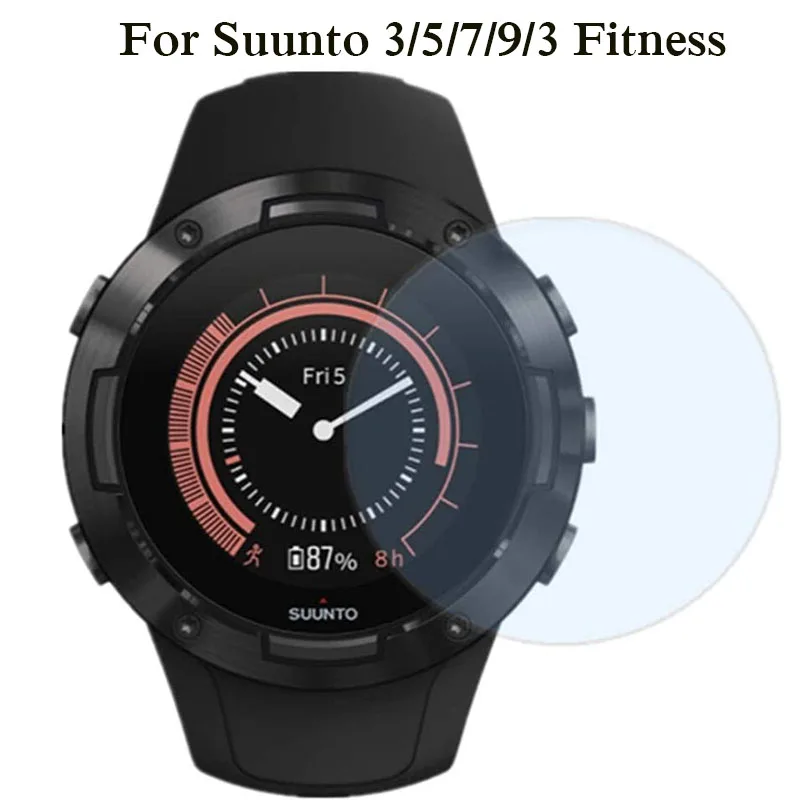 

Fitness Tempered Glass Screen Protector For SUUNTO 9/7/5/3/3 Fitness Smart Watch Explosion-proof Anti-Scratch Transparent Film