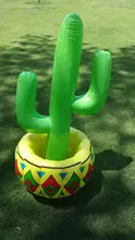 Seau à glace gonflable, jouet de scène, Bar, Simulation d'extérieur, pot de fleurs, Bar, congélateur, Cactus, 2021