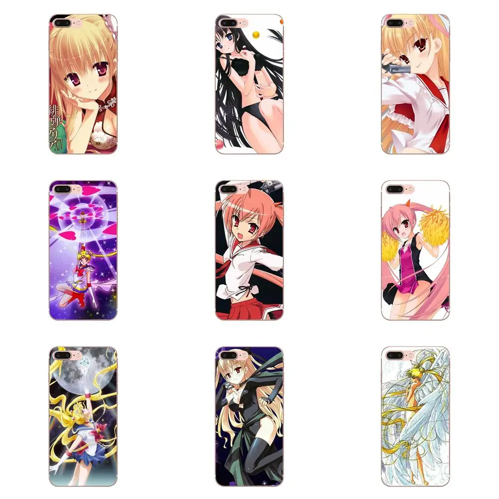 Aria The Scarlet Ammo Anime Sailormoon For Huawei Nova 2 V20 Y3II Y5 Y5II Y6 Y6II Y7 Y9 G8 G9 GR3 GR5 GX8 Prime 2018 2019 | Мобильные