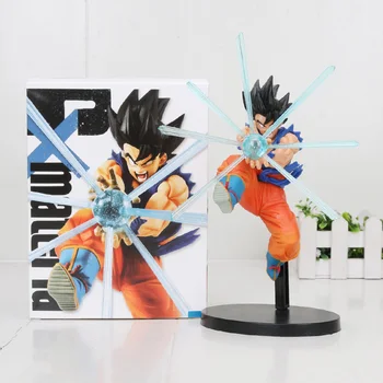 

23cm Anime Dragonball Figure Toys Super Saiyan G x Materia Son Goku PVC action figure model Figurals Dolls