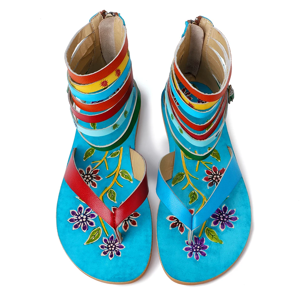colorful summer shoes