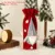 2022 New Year Newest Gift Forester Christmas Wine Bottle Covers Christmas Decorations for Home Navidad 2021 Dinner Table Decor 48