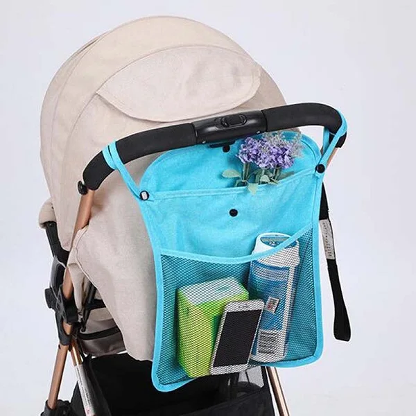 Baby Stroller Bag Hanging Net Big Bags Portable Baby Umbrella Storage Bag Pocket Cup Holder Organizer Universal Useful Accessory Baby Strollers classic Baby Strollers