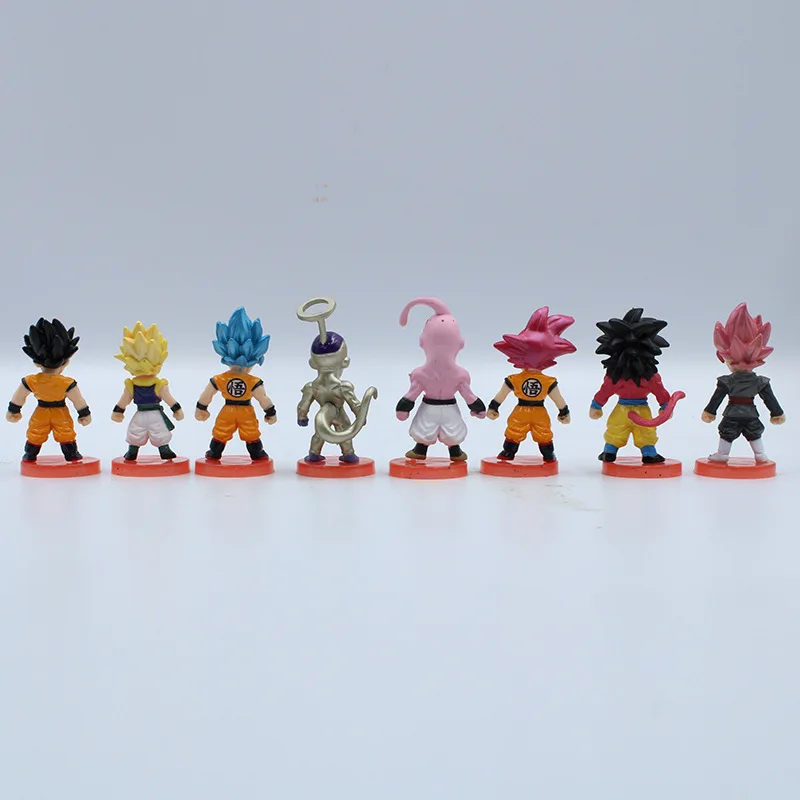 8 шт. аниме Dragon Ball Z Super Saiyan Son Gohan фигурки мастер звезды кусок Стрекоза фигурка