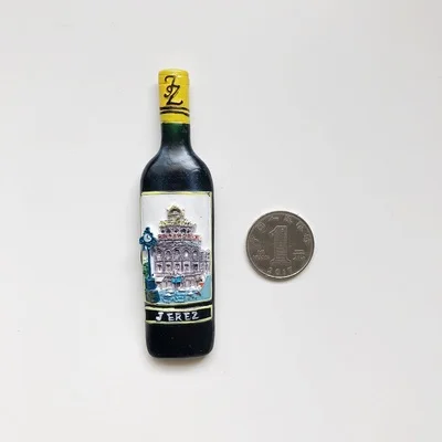 Страны Испания Mdrid Барселона Валенсия Мадрид Гранада магнит на холодильник Туризм Сувенир креативный стикер паста украшение кухни - Цвет: Оранжевый