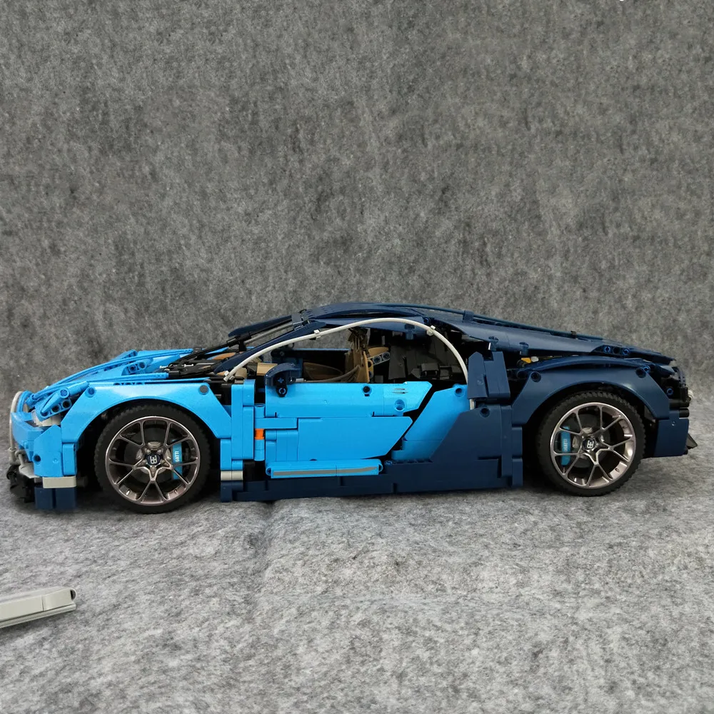 11,11 Большая распродажа Bugatti Chiron Technic с приложением RC Светодиодный совместимый 42083 20086 lepinBricks строительные блоки игрушки подарки