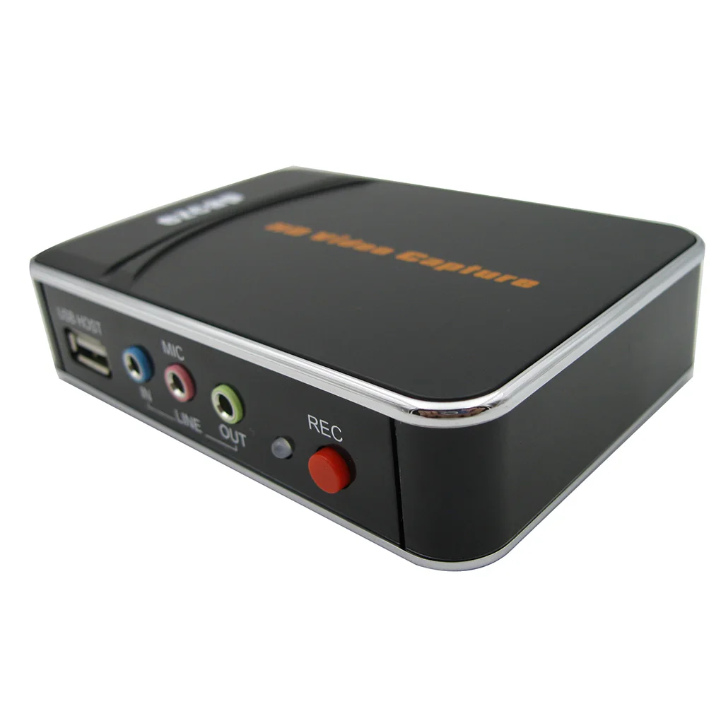 HD игровая видеозахвата 1080P HDMI YPBPR рекордер для xbox One/360 PS3/PS4 с одним щелчком без ПК