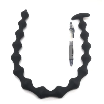 VETIRY 58cm Long Anal Beads Silicone Butt Plug Anal Balls Sex Toys For Woman Gay Male Prostate Massage Erotic Anus buttplug 2