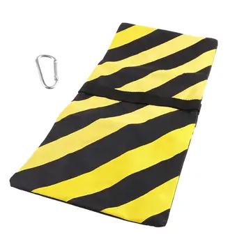 

1 PC Dual Zipper Balance Sandbag Orange Black Stripes Photography Sand Bag for Tripod