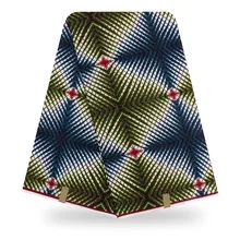 Miss. L новейший стиль Анкара ткань Африканский настоящий воск Принт 6 ярдов/шт Высокое качество хлопок батик ткань для вечерние HL19S121302