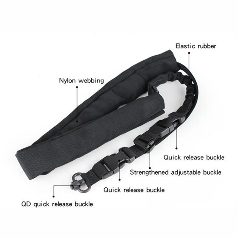 AR 15 accessories military Tactical single point sling airsoft gun accessories one point sling for hunting (23)