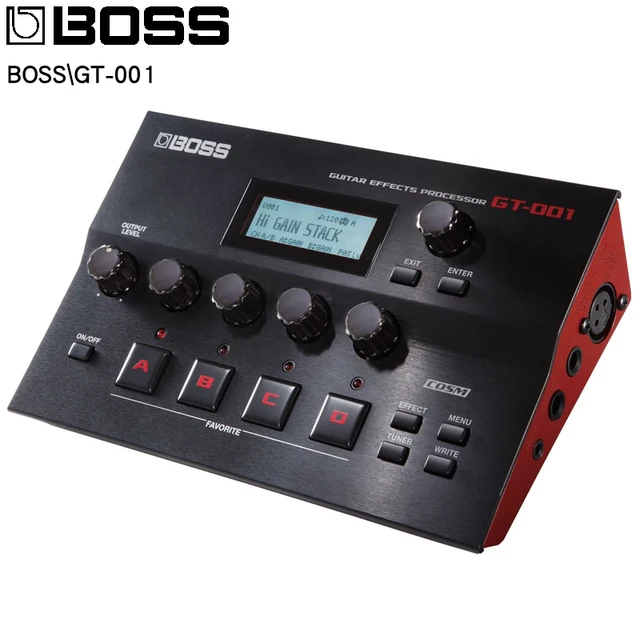 Boss Gt-001 Guitar Amp / Desktop Guitar Effect Processor Amplifier