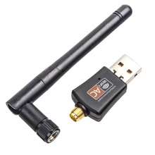 Сетевые карты Wifi адаптер USB Двухдиапазонный 600 Мбит/с 5/2. 4 ГГц LAN антенна ключ Wifi для Win 7 8 10 Mac Vista Windows XP
