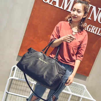 

YILIAN Oxford cloth travelling bag lightweight waterproof gym bag for both men and women