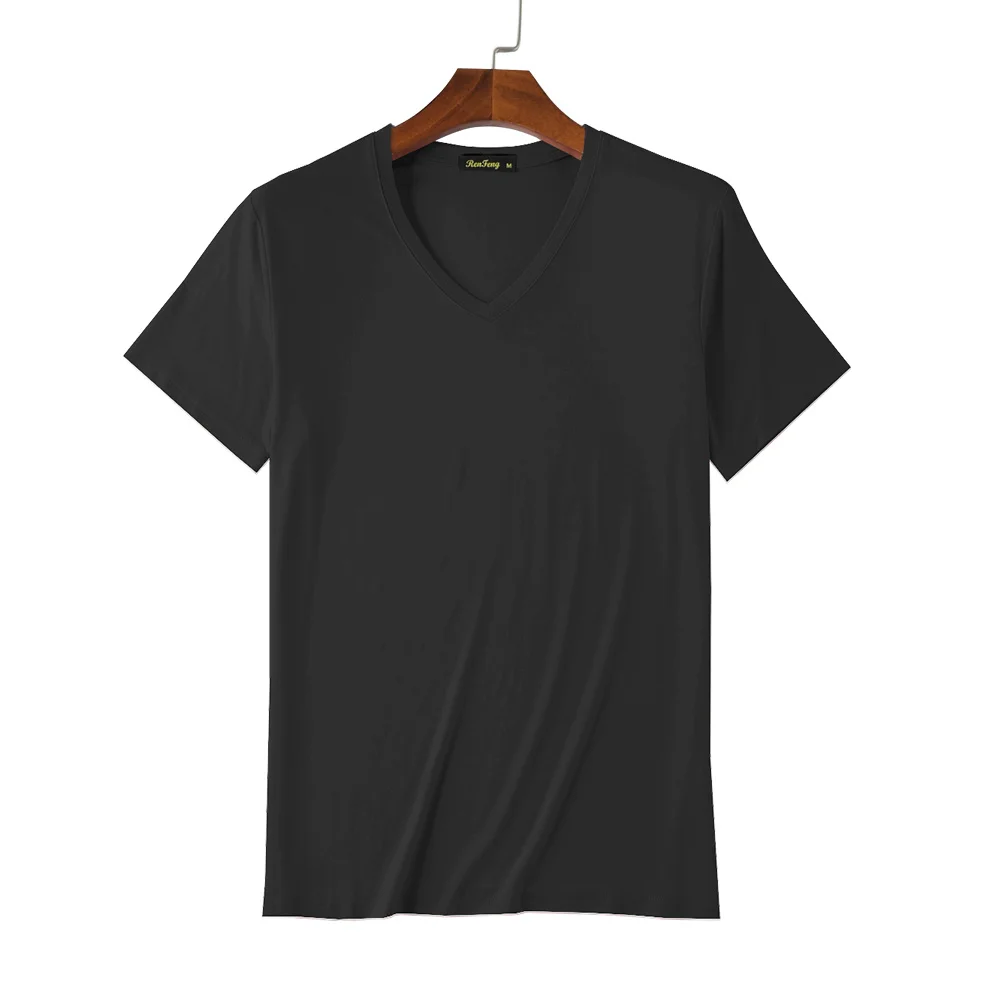 Bamboo Men Tee Shirt lightweight and quick-drying, MEN'S SWEAT PROOF HYDRO-SHIELD - SLIM FIT - V-NECK T-SHIRTS MENS (5)
