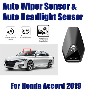 

For Honda Accord 2019~2020 Car Automatic Rain Wiper Sensors & Headlight Sensor Smart Auto Driving Assistant System