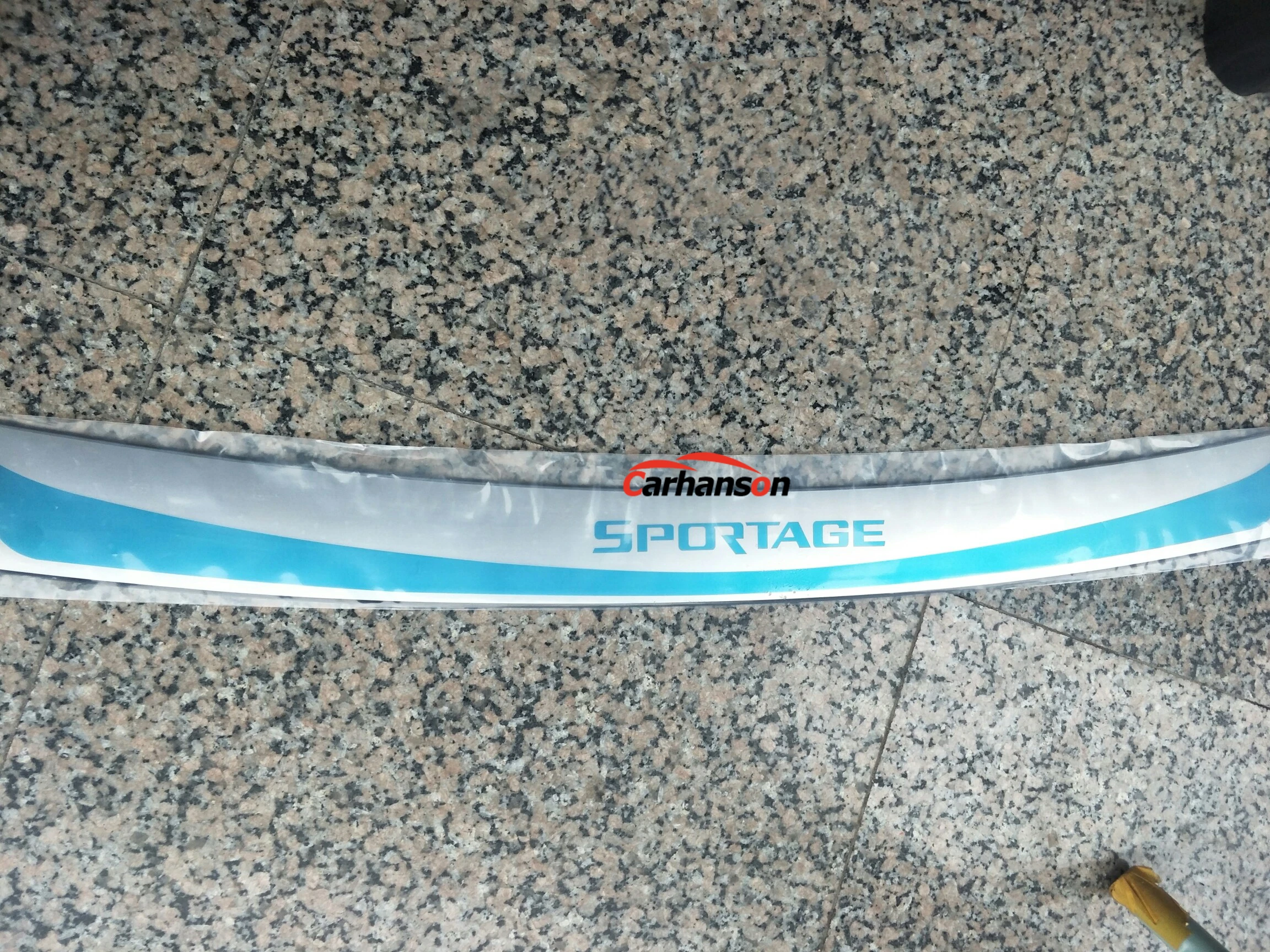 Auto Accessories For Kia Sportage Car Sticker Sedan Styling After Guard Rear Bumper Trunk Guard Door Sill Plate