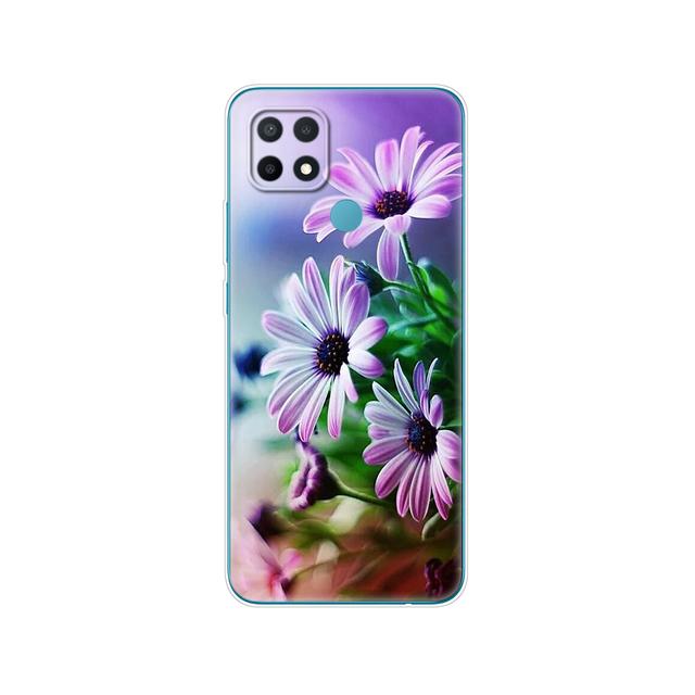 OPPO A15 Case For OPPO A15S Back Silicon Soft TPU Phone Cover For OPPOA15 CPH2185 A 15 S CPH2179 Bumper 6.52" Fundas Shell