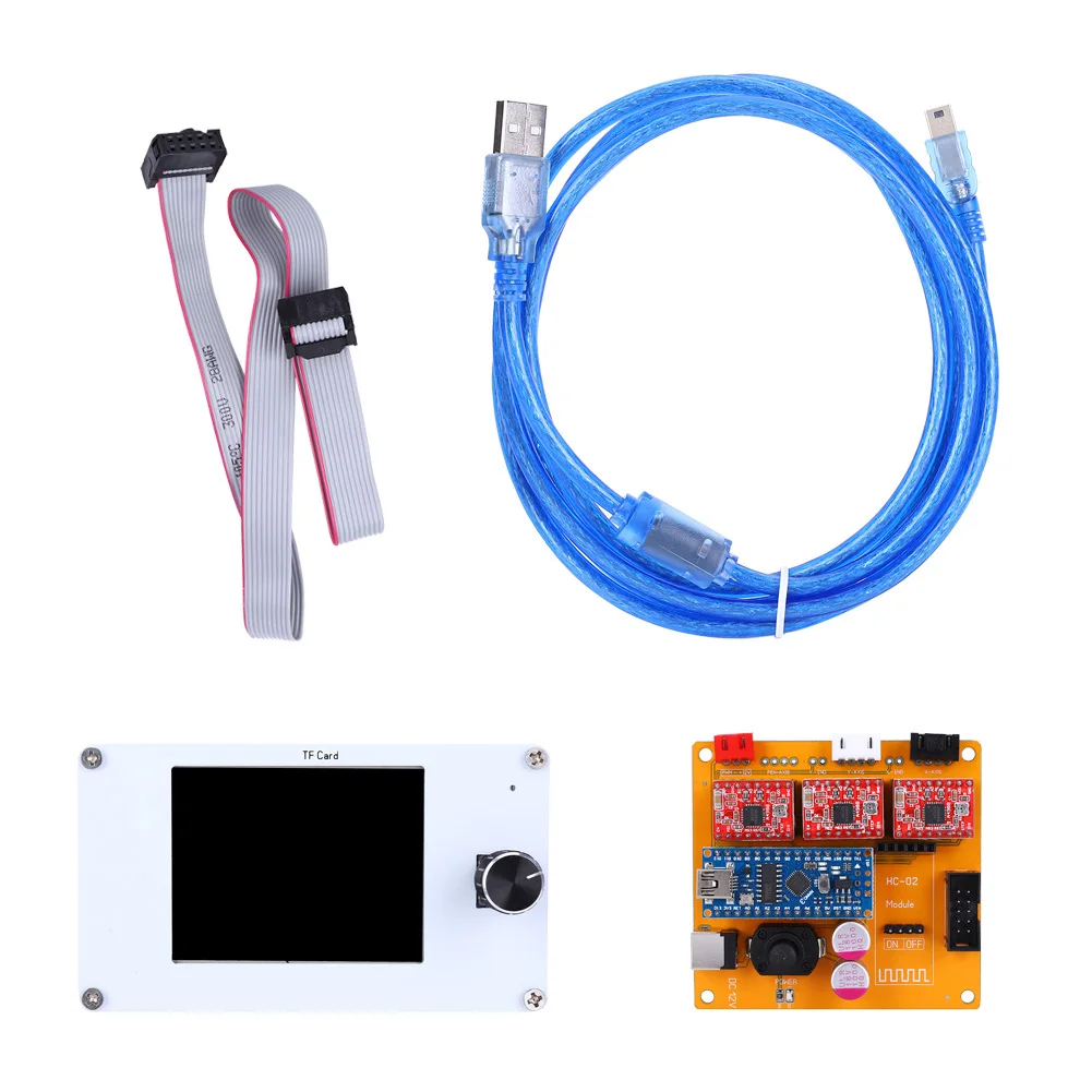 Лазерный модуль лазерная гравер материнская плата управления с экраном и