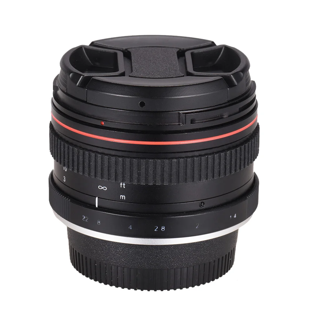 Низкая дисперсия 50 мм f/1,4 USM Большая диафрагма стандартный фокус объектив камера для Nikon D7100 DSLR видеокамеры Аксессуары для фотографии