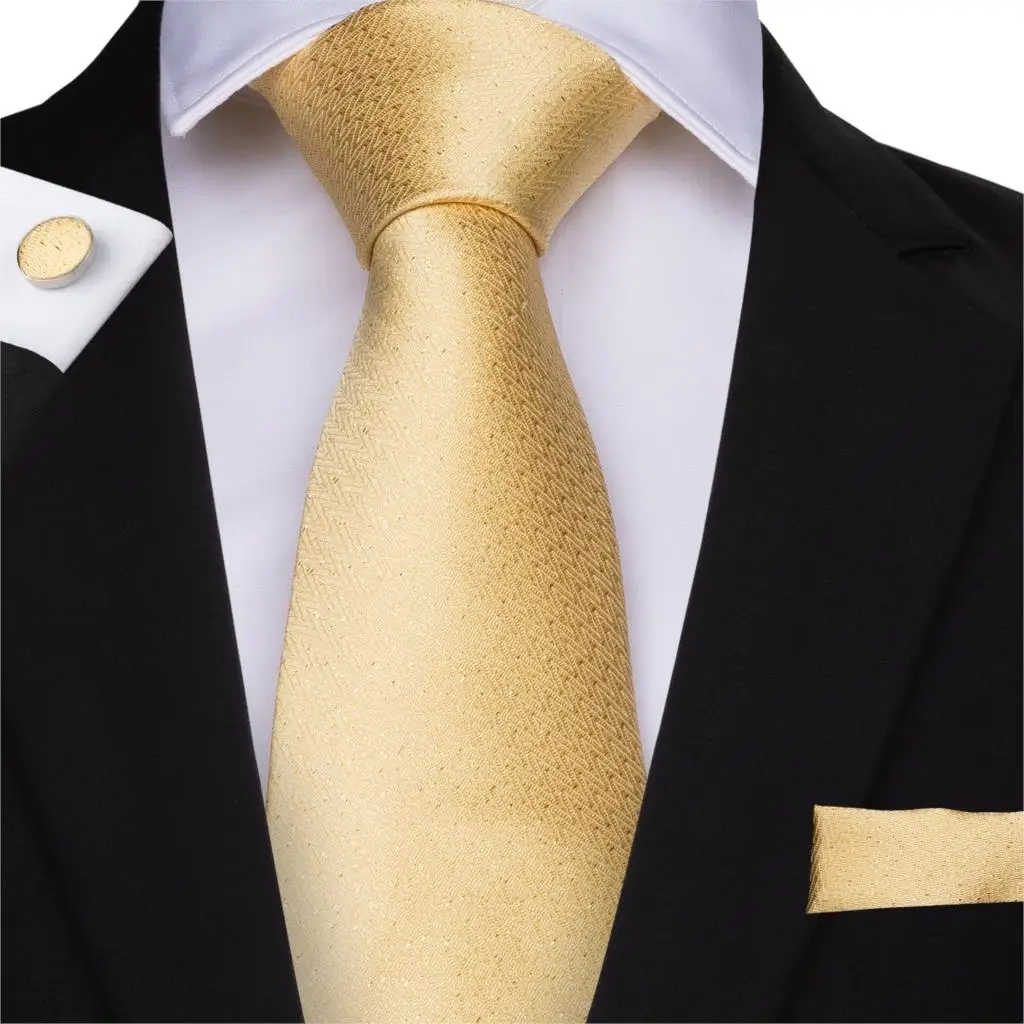 Дизайнерский Модный мужской галстук золотой синий желтый Пейсли высококачественный Шелковый Свадебный галстук для мужчин DiBanGu Hanky запонки подарочный галстук набор - Цвет: SJT-7024