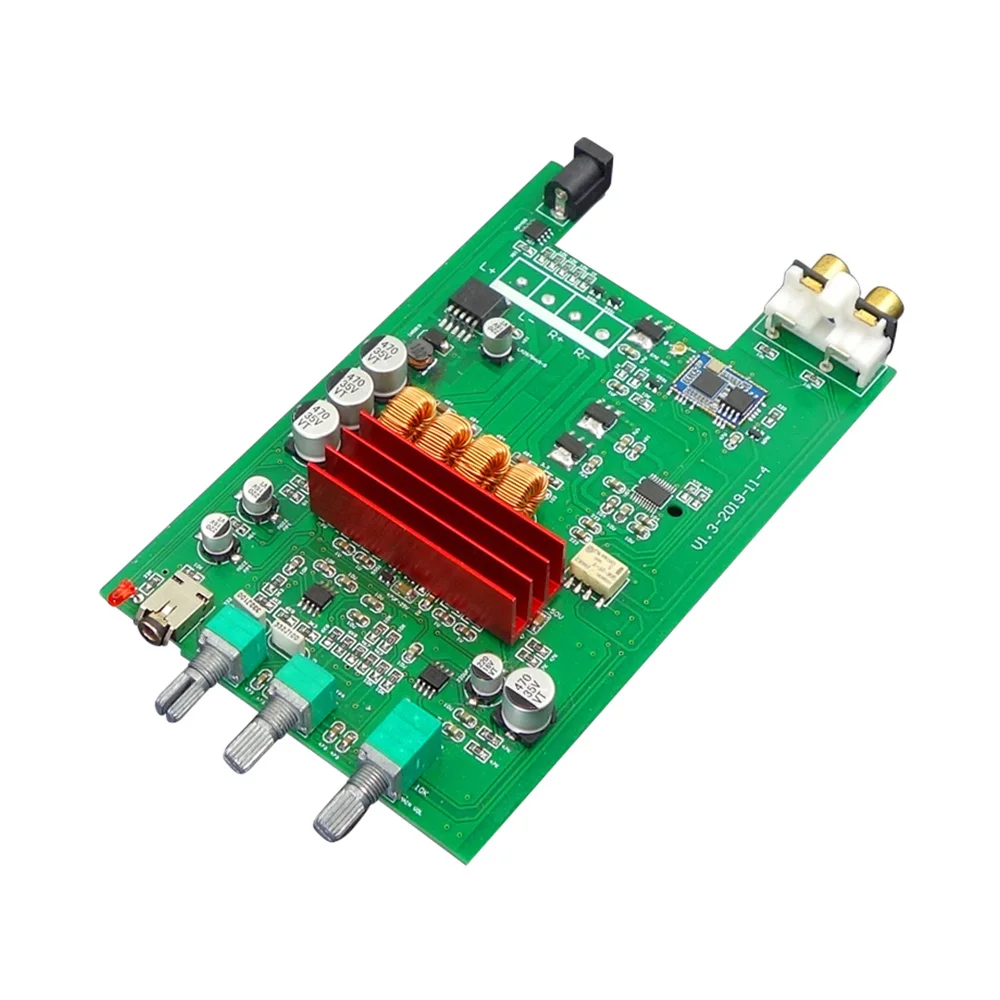 Плата цифрового усилителя мощности AIYIMA TPA3116D2 плата Bluetooth 5 0 усилители APTX 100 Вт + 2