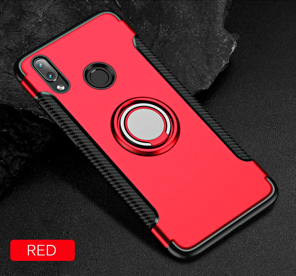 Роскошный противоударный Магнитный чехол для телефона Xiaomi Redmi Note 7 6 8 Pro Чехол-бампер для Redmi 7 6 6a автомобильный держатель Чехол-кольцо