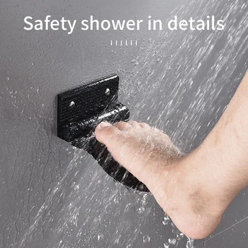 

Bathroom Shower Foot Rest Shaving Leg Step Aid Grip Holder Pedal Step Suction Cup Non Slip Foot Pedal Wash Feet Pedals Bath Tool