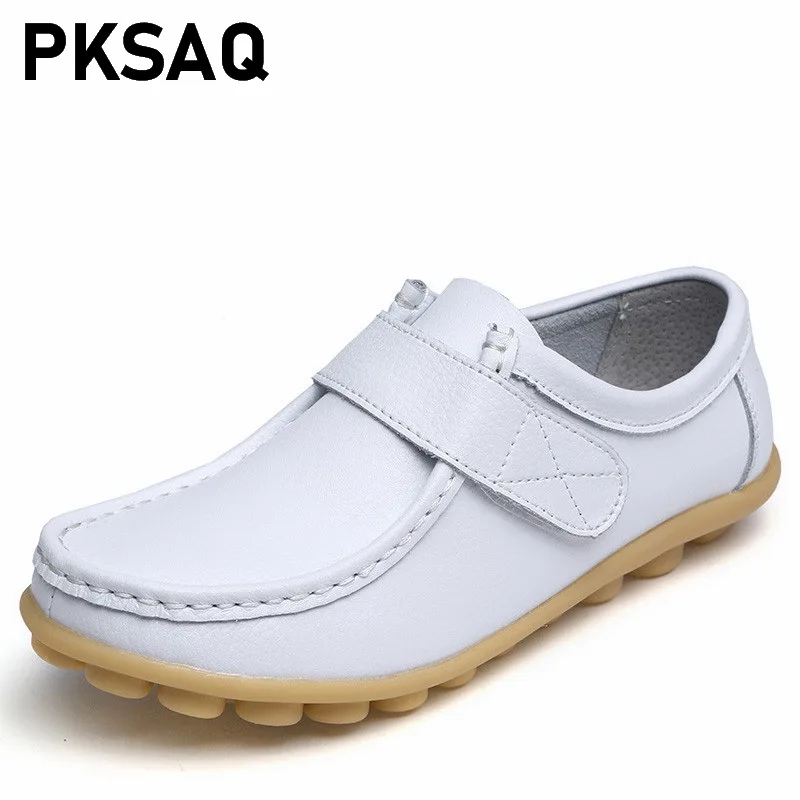 Женские повседневные туфли из натуральной кожи женские лоферы на шнуровке