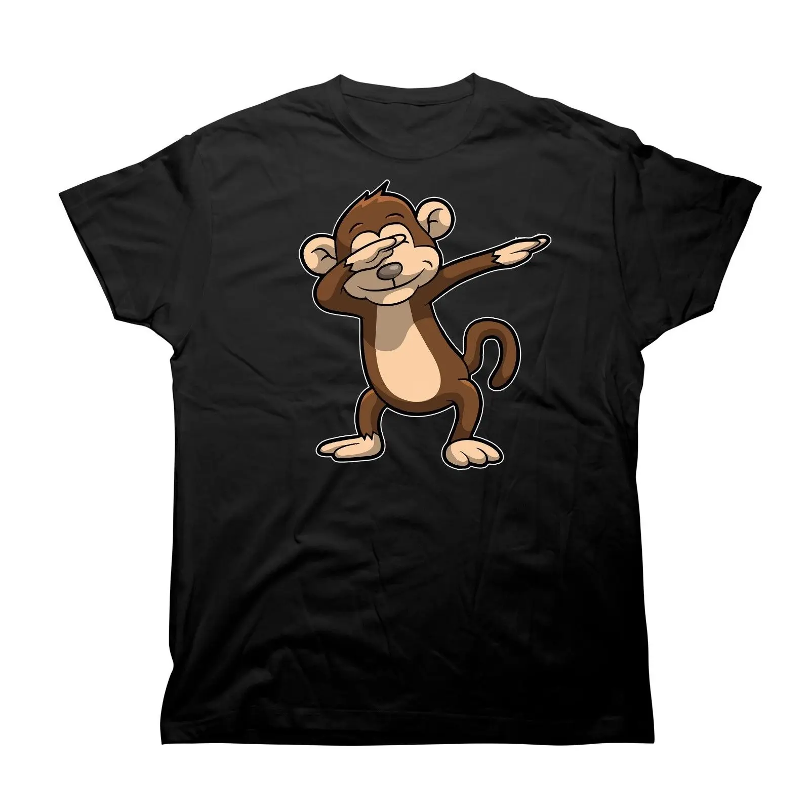 Футболка Dab Fun с повторяющимся рисунком унисекс длинная большая Мужская футболка