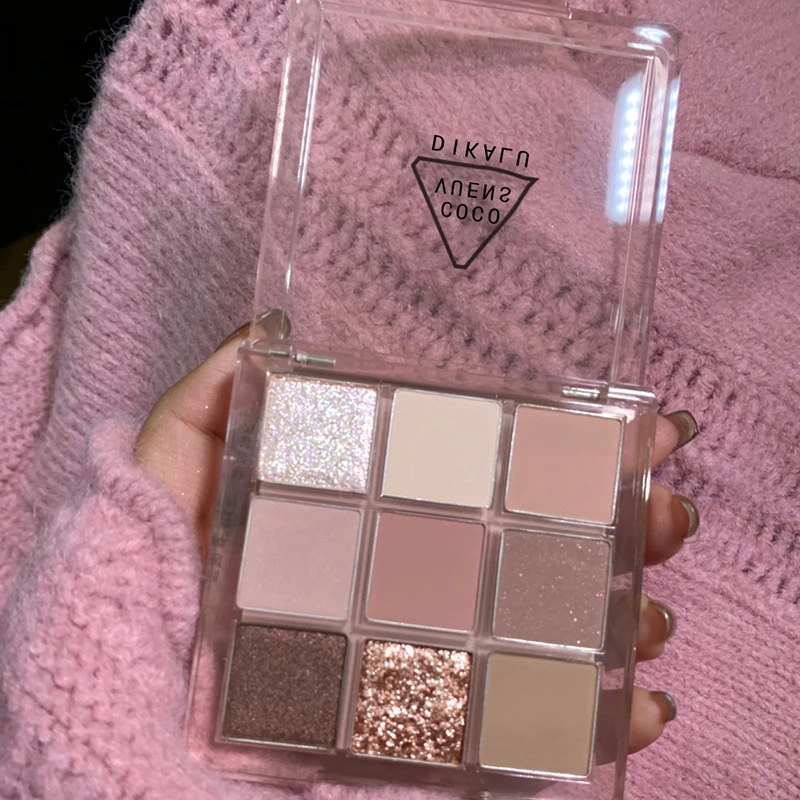 Eyeshadow Palette Matte Lasting Eye Shadow Makeup Waterproof Glitter Pearlescent Korean