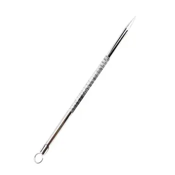 

1pc Stainless Steel Extractor Blackhead Remover Face Pimple Blemish Acne Needle Face Skin Care