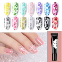 Гель-лак для ногтей BORN PRETTY, 8 мл, чистый блеск, полуперманентный УФ-Гель-лак для самостоятельного тиснения ногтей