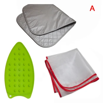 

New Ironing Mat Kit Household Laundry Products Portable Outdoor Travel Ironing Blanket Heat Resistant Pad Cover Drop Shipping