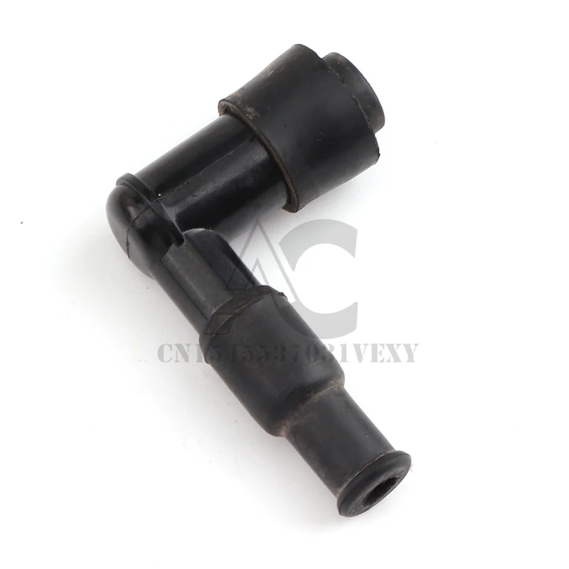 Motorcycle Spark Plug Cap 2pcs Universal for Moped Scooter Dirt Bike Straddle Type Motorcycle Cub Underbone