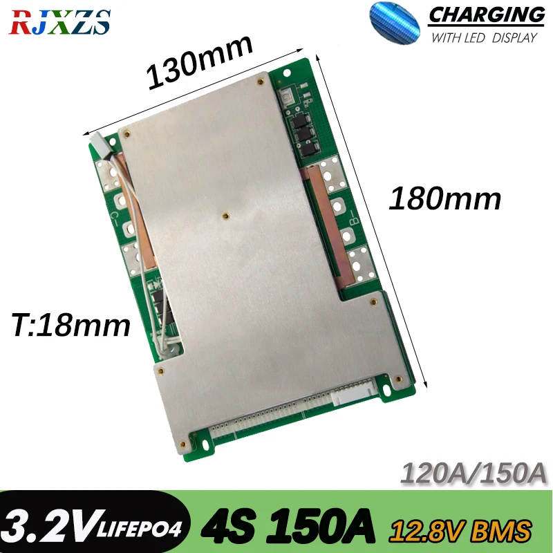 4S 150A BMS 12V Новый LiFePO4 120A/150Aa большой ток PCM для электрического велосипеда