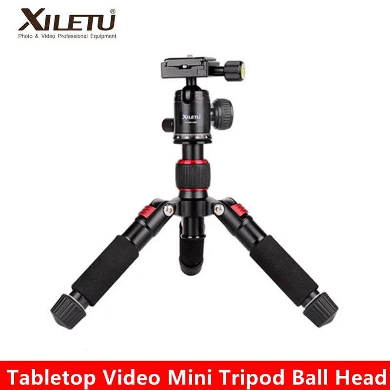 XILETU FM5S-MINI 휴대용 경량 여행 스탠드, 탁상 비디오 미니 삼..